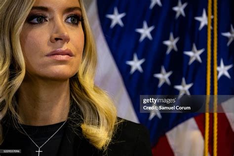 White House Press Secretary Kayleigh Mcenany During A Press News