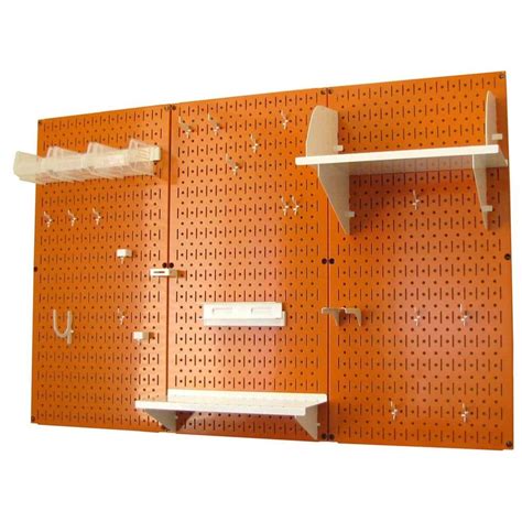 Wall Control 32 In X 48 In Metal Pegboard Standard Tool Storage Kit