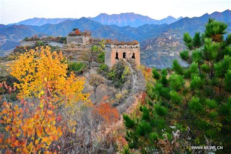 Autumn Scenery Of Yumuling Great Wall In North China 4 Cn