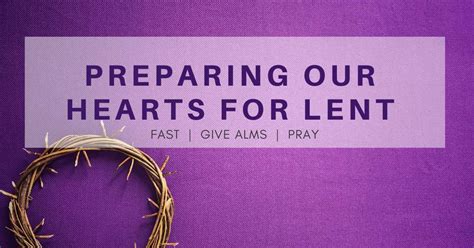 Preparing Our Hearts For Lent Of Sound Mind And Spirit