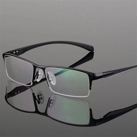 Bclear Men Titanium Alloy Eyeglasses Frame Eyewear Flexible Temples