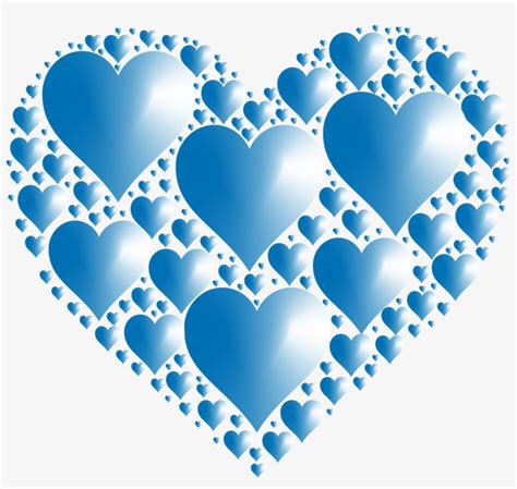 Blue Heart Png Images Png Cliparts Free Download On Seekpng