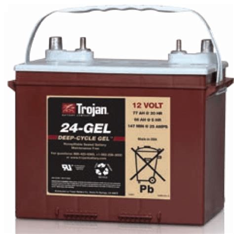 Trojan 24 Gel Re Battery Tafsiri Energy