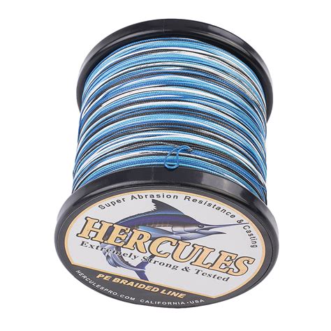 For still fishing with bait or casting spinners and spoons, 4 pound test monofilament or fluorocarbon. 500M 547Yds 6LB-300LB Select Pound Test Hercules PE Braid ...