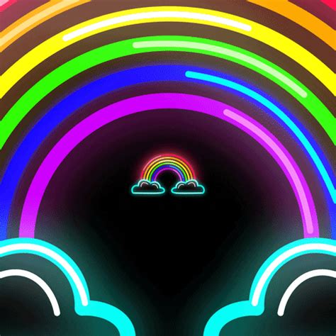 Aesthetic Rainbow Background Gif Largest Wallpaper Portal