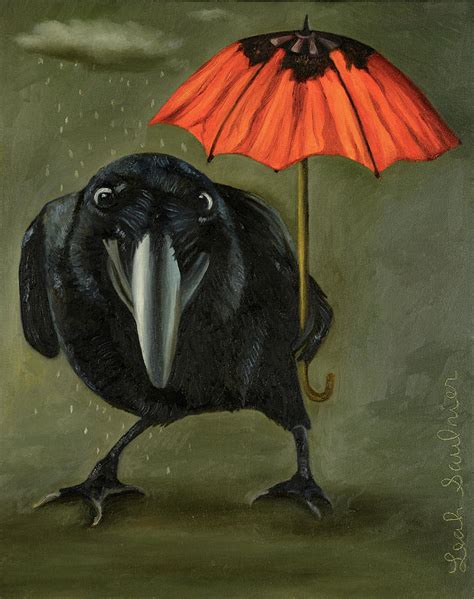 Ravens Rain 2 Painting By Leah Saulnier The Painting Maniac Pixels