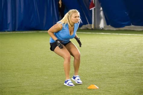 ford makes the cut at lingerie football league tryouts