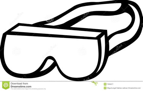 Safety goggles drawing illustration stock illustration. Lab Goggles Clipart - Clipart Suggest