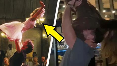 Womans Dress Gets Ripped Off During Hilarious ‘dirty Dancing Fail