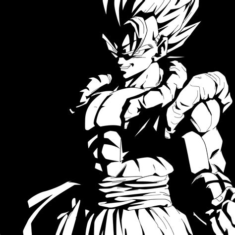 Goku Black And White Wallpapers Wallpaper Cave