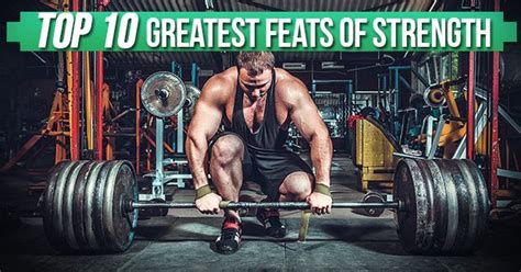 Top 10 Greatest Feats Of Strength Muscle Prodigy