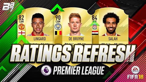 RATINGS REFRESH PREMIER LEAGUE UPGRADE AND DOWNGRADE PREDICTIONS FIFA ULTIMATE TEAM YouTube