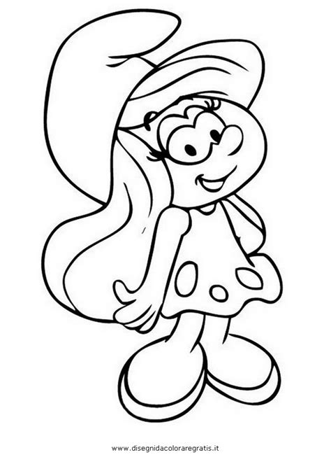 Disegno Puffi214 Personaggio Cartone Animato Da Colorare