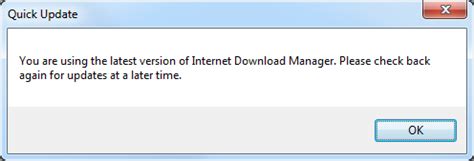 Internet download managers make it easy for you to create a queue of download requests to the different servers. How to check if I have the latest version of IDM?