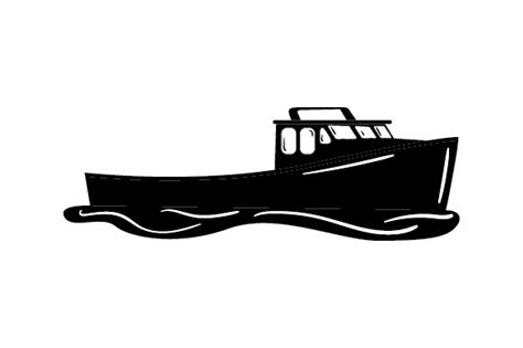 Lobster Fishing Boat Svg Cut File By Creative Fabrica Crafts