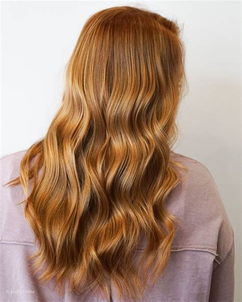 Light Golden Red Hair Wella KP Haircolor Formula