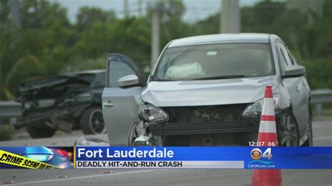 Deadly Hit And Run In Fort Lauderdale Youtube