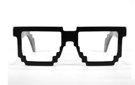 12 Pixelated Accessories For Geeky Guys And Gals Chic Glasses Nerdy Style Geeky Fashion