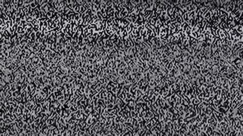 Television Static Noise Black Screen At Time Stock Footage Sbv