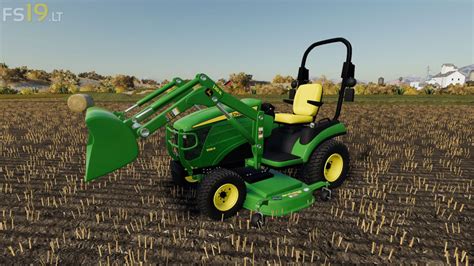 John Deere 1025r And Mower V 10 Fs19 Mods Farming Simulator 19 Mods