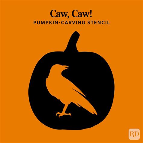 Crow Pumpkin Carving