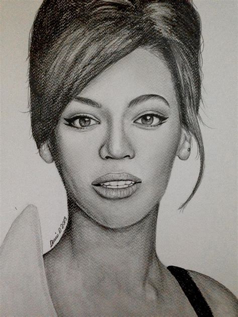 Beyonce Drawing By Siinned101 On Deviantart