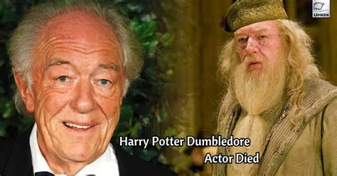 Harry Potter Dumbledore Actor Died Fans Pay Tribute To Michael Gambon