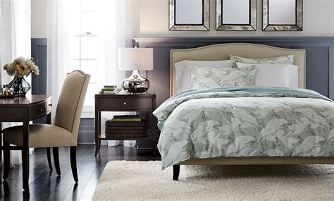 Lamont full bed with headboard storage. Bedroom Furniture | Crate and Barrel