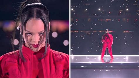 Rihanna Gave An Iconic Performance At The Super Bowl And Revealed That Shes Pregnant Narcity
