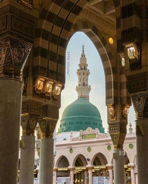 Madina Beautiful Mosques Islamic Architecture Masjid Haram