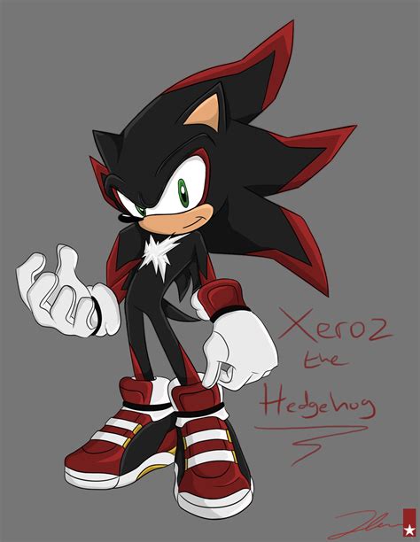 James Harris Xeroz The Hedgehog Sonic Oc