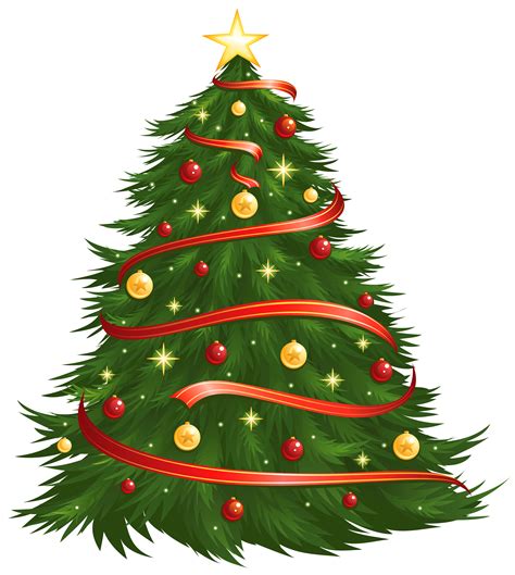 All our images are transparent and free for personal use. Christmas tree Clip art - Large Size Transparent Decorated ...