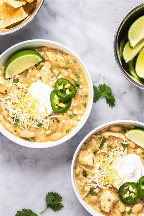 Next, you just pile everything in, stir, set the slow cooker. Best White Chicken Chili Recipe Winner / Prize Winning ...