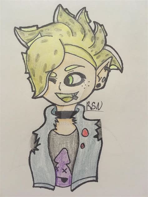 New Squid Character By Spyra180 On Deviantart
