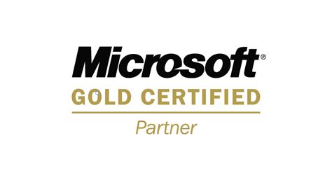 Microsoft Gold Certified Partner Logo Download Eps All