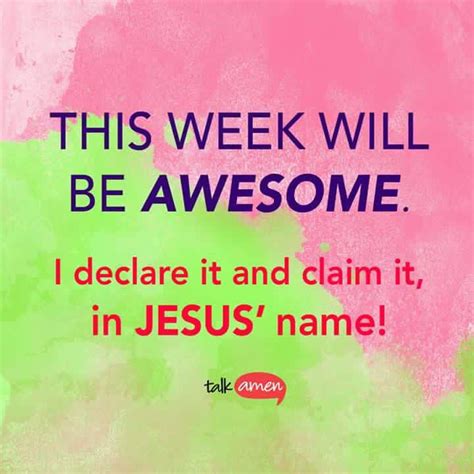 Awesome Week 😀😀😀 Words Of Encouragement Names Of Jesus