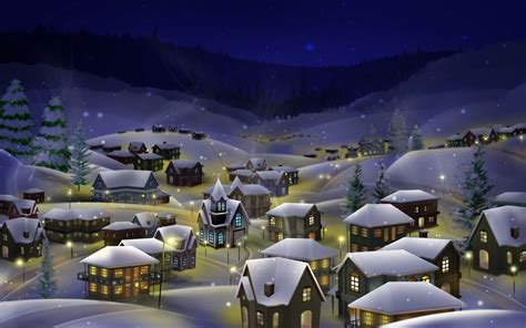 68 Christmas Village Backgrounds On Wallpapersafari