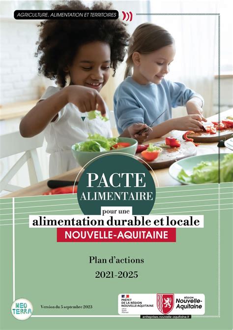 Calaméo Pacte Alimentaire Plan d actions