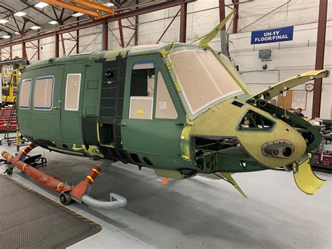 Bell Textron Begins Uh 1y Helicopter Production For Czech Republic