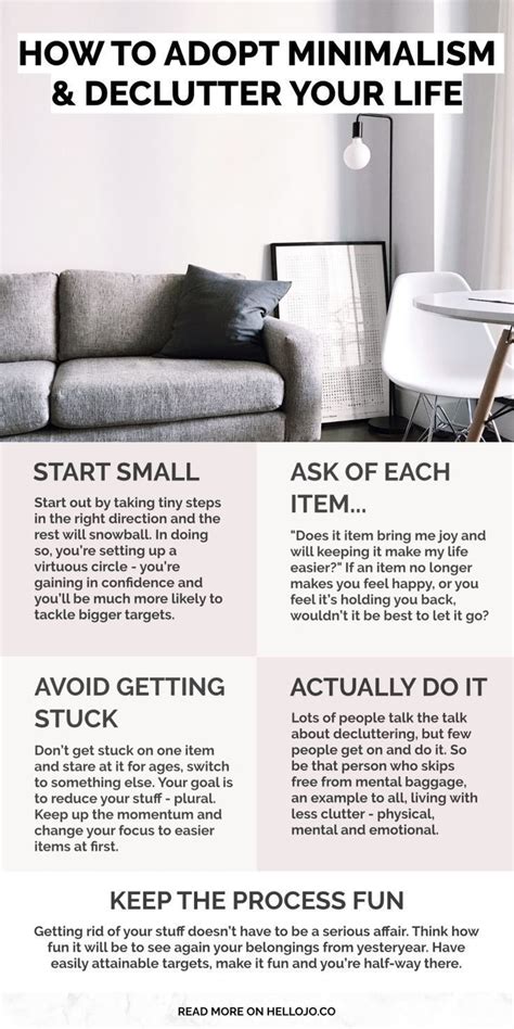 How To Start With Minimalism And Declutter Your Life 5 Simple Tips To