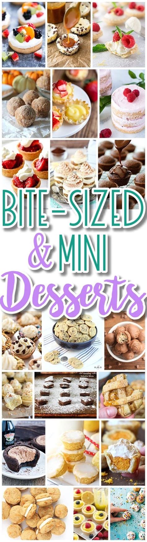 Great news!!!you're in the right place for christmas sale. The BEST Bite Size Desserts Recipes and Mini, Individual ...