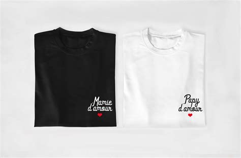 Sweats And Pulls Assortis Papy Mamie Amour Coeur Assortis Moi
