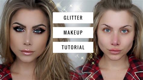 New Years Eve Makeup Wearable Glitter Makeup Tutorial