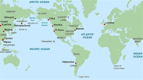 Atlantic And Pacific Ocean Meeting Point Map Twila Ingeberg