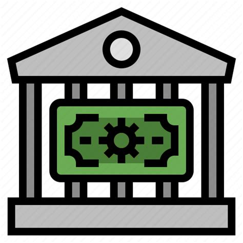 Bank Central Bank Financial Monetary Authority Reserve Bank Icon