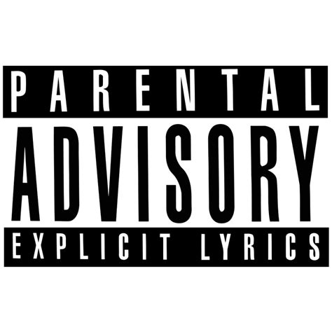 Parental Advisory Explicit Lyrics Png Transparente Stickpng