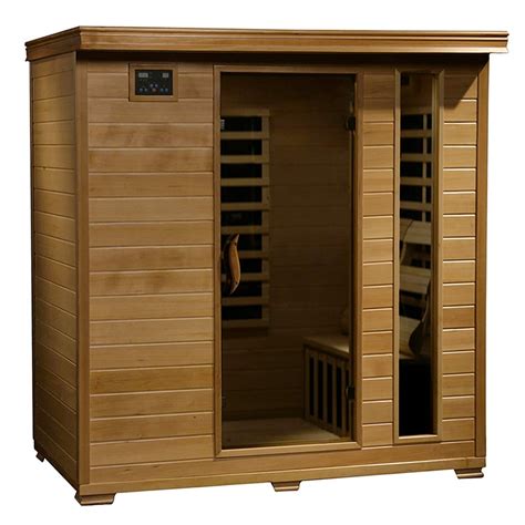 Radiant Saunas 4 Person Hemlock Infrared Sauna Best Outdoor Saunas On