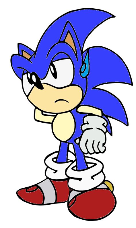 Omg Its Sonic By Dayaman On Deviantart