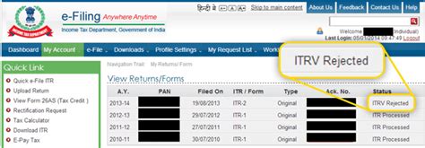 Itr V Rejected Learn How To Send Itr V If Your Itr V Has Been Rejected By Cpc Bangalore