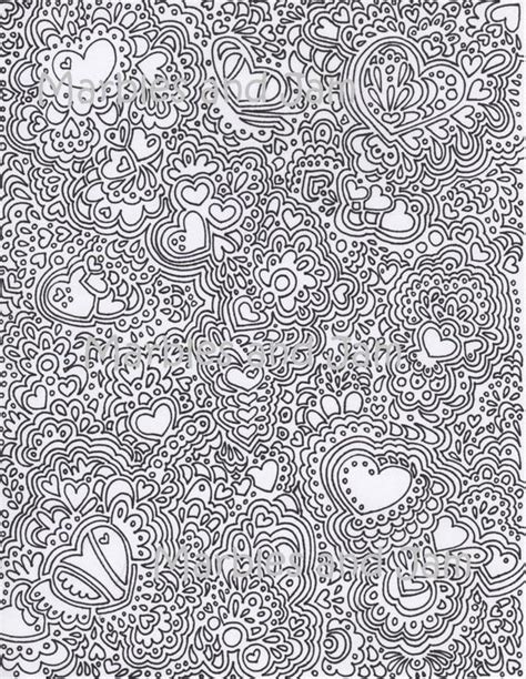 You are free to these coloring pages for adults abstract amazing on facebook and pinterest. Abstract hearts printable adult coloring page